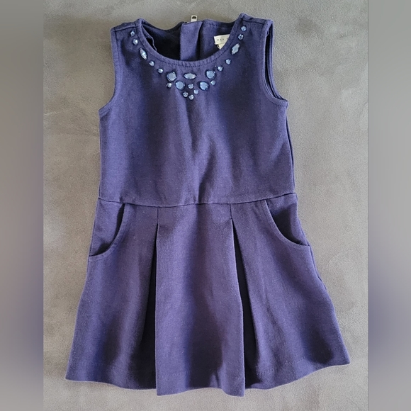 Baby Girls 3T Max Studio Navy Dress - Picture 1 of 6